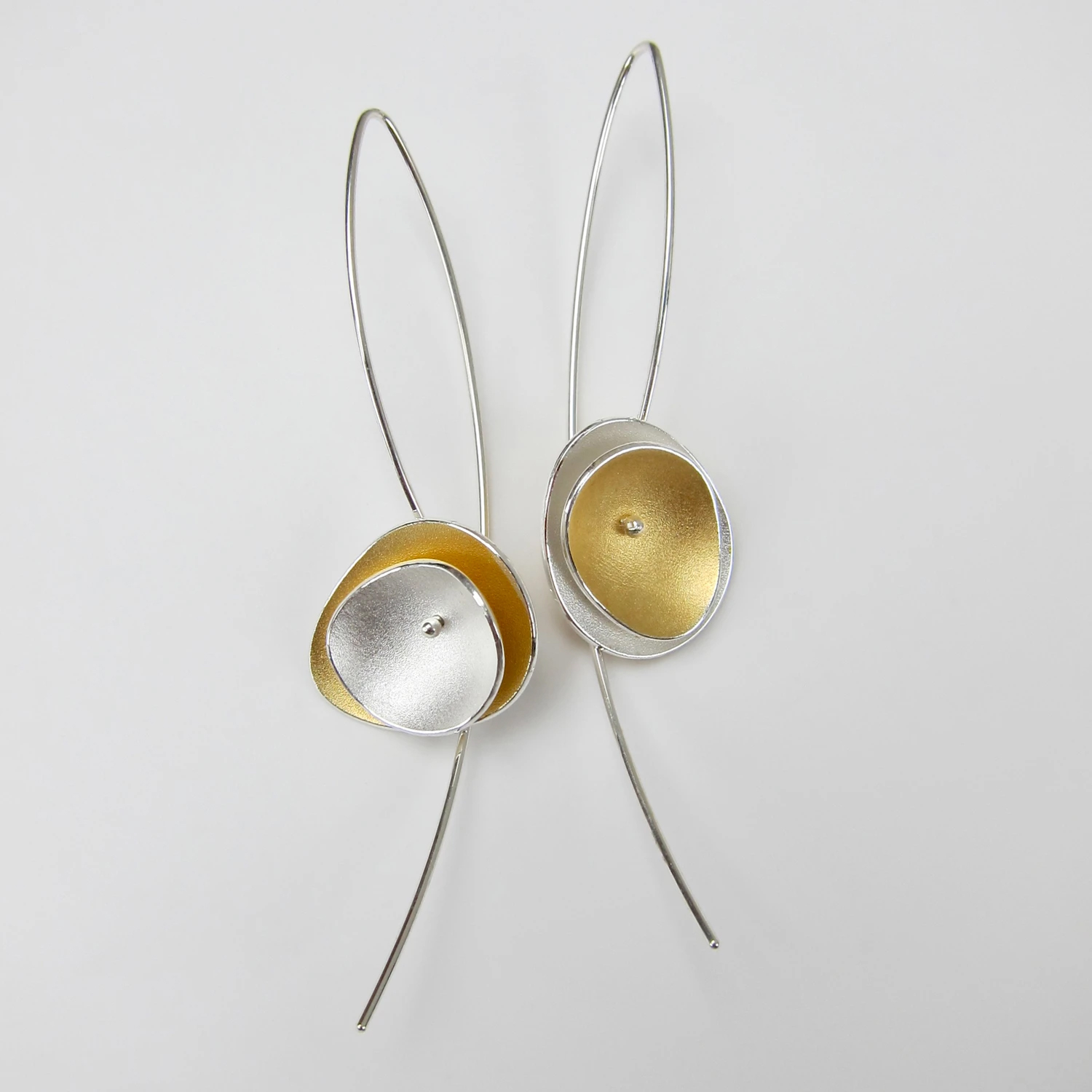 Amity-Jewellery-Design-Amoeba-Gold-Silver-Earrings